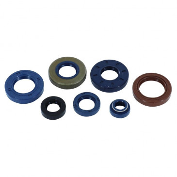 OIL SEAL (FULL SET) FOR MINARELLI 50 AM6/BETA 50 RR/YAMAHA 50 TZR/MBK X-POWER -ATHENA- 8055681305793