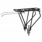 LUGGAGE RACK-REAR- ON STAYS - P2R ALUMINIUM BLACK - FOR FAT BIKE 26"/27.5"/29"- ADJUSTABLE FOR 5 DIFFERENT WIDTHS 135 to 205mm 3700948209424