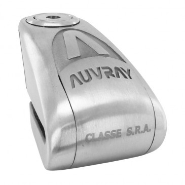 ANTIVOL BLOQUE DISQUE AUVRAY B-LOCK AVEC ALARME SONORE DIAM 10mm INOX (CLASSE SRA) 3700807708372