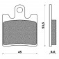 BRAKE PADS NEWFREN FOR SUZUKI 250 BURGMAN 1996>2006 Front SYM 125 JOYMAX 2016> Front YAMAHA 1300 FJR 2006>2016 Front KAWASAKI 250 EPSILON 2002> Front (FD0264BE) (SCOOTER ELITE ORGANIC) 8025832414926