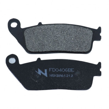 BRAKE PADS NEWFREN FOR HONDA 125 SH I 2013>2018 Front KYMCO 250 XCITING 2005> Front YAMAHA 125 XMAX 2010>2017 Front (L 102mm - H 39mm - thk 10.3mm) (FD0406BE) (SCOOTER ELITE ORGANIC) 8025832415954