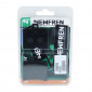 PLAQUETTE DE FREIN NEWFREN POUR APRILIA 125 ATLANTIC 2003>2011 AR / BENELLI 250 VELVET 1999> AR / DERBI 125 RAMBLA 2009>2011 AR / MALAGUTI 125 PHANTOM MAX 2003> AR (FD0267BE) (ELITE ORGANIQUE) 8025832414964