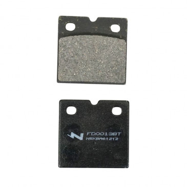 BRAKE PADS NEWFREN FOR BMW 750 K75 1984>1996 Front/Rear, 1000 K100 RS 1988>1992 Rear 1200 K GT 2002>2007 Rear 1200 K RS 1996>2005 Rear (L 56mm - H 54mm - thk 9mm) (FD0013BT) (TOURING ORGANIC) 8025832412908