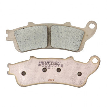 BRAKE PADS NEWFREN FOR HONDA 125 FORESIGHT 2003>2007 Front 250 FORESIGHT 1999>2007 Front 1100 CBR 1997> Rear 800 VFR 1998>2002 Rear PEUGEOT 250 SV 2001> Front (FD0255TS) (TOURING SINTERED) 8025832414780