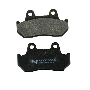 BRAKE PADS NEWFREN FOR HONDA 1100 CB R 1980>1983 Front/Rear, 250 CN 1990>1994 Front 750 VFR MAGNA 1988> Front 400 CBX C 1983> Front (L 90mm - H 49mm - thk 9mm) (FD0058BT) (TOURING ORGANIC) 8025832412977