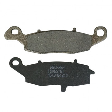 BRAKE PADS NEWFREN FOR KAWASAKI 900 VN VULCAN 2007> Rear SUZUKI 1500 INTRUDER 2009>2018 Front (FD0531BT) (TOURING ORGANIC) 8025832341437