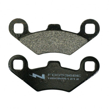 BRAKE PADS NEWFREN FOR PEUGEOT METROPOLIS 2015> Front/Rear (L 96.8mm - H 38.4mm - thk 7mm) (FD0536BE) (SCOOTER ELITE ORGANIC) 8025832416814