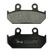 BRAKE PADS NEWFREN FOR HONDA 600 VT C SHADOW 1988>1991 Front 125 CB TT 1990> Front 650 XRV AFRICA TWIN 1988>1990 Front (L 46mm - H 88mm - thk 9.8mm) (FD0105BT) (TOURING ORGANIC) 8025832413448