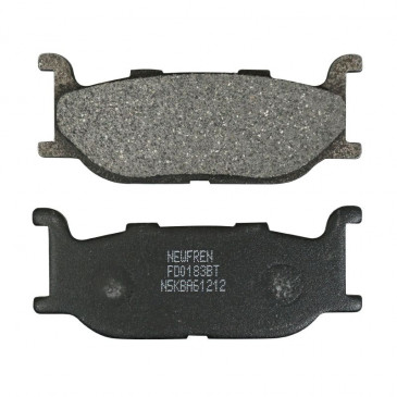 BRAKE PADS NEWFREN FOR YAMAHA 600 XJ N 1995>1997 Front 500 TMAX 2001>2003 Front 1300 STRYKER 2011> Front 950 XV BOLT 2014> Front (L 102.5mm - H 41mm - thk 10mm) (FD0183BT) (TOURING ORGANIC) 8025832414001