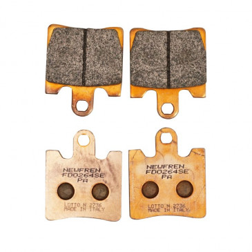 BRAKE PADS NEWFREN FOR SUZUKI 250 BURGMAN 1996>2006 Front SYM 125 JOYMAX 2016> Front YAMAHA 1300 FJR 2006>2016 Front KAWASAKI 250 EPSILON 2002> Front (FD0264SE) (SCOOTER ELITE SINTERED) 8025832414940