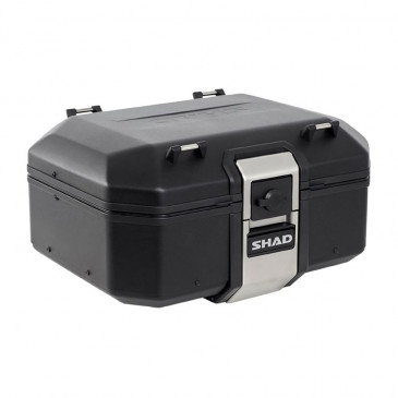 TOP CASE SHAD TR37 TERRA 37L BLACK EDITION AVEC LOCK SYSTEM - CAPACITE 2 CASQUES JET (Platine vendue séparemment) (D0TR37100B) 8430358675391