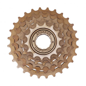 FREEWHEEL 6 Speed. SELECTION P2R 14-28 BRONZE-BLACK INDEXED 3700948223802