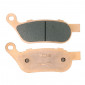 BRAKE PADS SET (2 pads) CL BRAKES FOR HARLEY-DAVIDSON 1584 FAT-BOY, SOFTAIL, DYNA, 1690 ELECTRA GLIDE, DYNA, SOFTAIL Rear - (1213 RX3 CUSTOM SINTERED) 841754014086