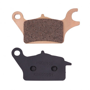 PLAQUETTE DE FREIN CL BRAKES POUR YAMAHA 125 TRICITY 2014> AV GAUCHE / MBK 125 TRYPTIK 2014> AV GAUCHE (1 JEU DE 2 PLAQUETTES) (3106 MSC) 841754015113