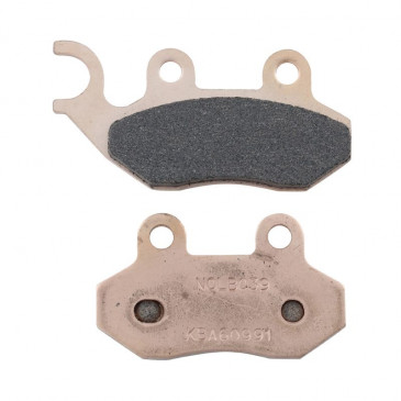 BRAKE PADS SET (2 pads) CL BRAKES FOR PEUGEOT 50 TWEET Front / SYM 50 ORBIT 2/4 Stroke, JET Front JET EURO-X Front - (3039 SC) 0841754006784