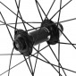 ROUE VTT DISQUE 27.5" SHIMANO MT500 BOOST CENTERLOCK AVANT NOIR AXE TRAVERSANT 15/110 JANTE 24C 4550170450533