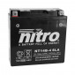 BATTERIE 12V 14 Ah NT14B-4 NITRO SLA SANS ENTRETIEN PRETE A L'EMPLOI (Lg150xL70xH145mm) (EQUIVALENT YT14B-4 / AGM / GEL) 5414837002758