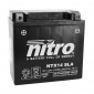 BATTERIE 12V 12 Ah NTX14 NITRO SLA SANS ENTRETIEN PRETE A L'EMPLOI (Lg150xL87xH145mm) (EQUIVALENT YTX14-BS / AGM / GEL) 5414837156383