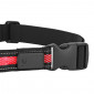 CEINTURE ECLAIRAGE VELO USB AVEC TELECOMMANDE 2 MODES FLASH ET CONTINU - PERMET D'ETRE VU 3700256070372