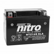 BATTERIE 12V 11,2 Ah NTZ14S NITRO SLA SANS ENTRETIEN PRETE A L'EMPLOI (Lg150xLg87xH110mm) 5414837002840