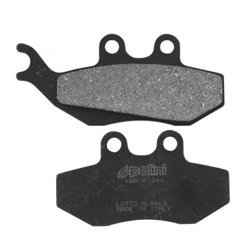 BRAKE PADS -POLINI FOR BETA 50 RR ENDURO / GILERA 125 RUNNER / PEUGEOT 125-150 ELYSEO, 125 GEOPOLIS / PIAGGIO 125 BEVERLY, 250 VESPA GTS (174.0017) (ORIGINAL) 8054705043062