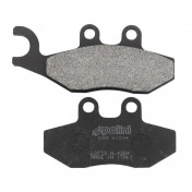 BRAKE PADS -POLINI FOR PEUGEOT 250 GEOPOLIS, 250 SATELLIS / PIAGGIO 125-250 BEVERLY, 125-250 X-EVO / SYM 125 SYMPHONY (L 96.8mm - 77mm - H 41.2mm - thk9mm) (174.0041) (ORIGINAL) 8054705043253