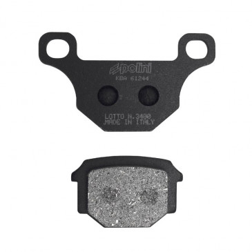 BRAKE PADS -POLINI FOR RIEJU 50 MRT Front, 50 SUPERMOTARD Front / GILERA 50 STALKER Front (L 88.15mm - 56.1mm - H 49.1mm - 36.1mm - thk7.8mm - 10.2mm) (174.0187) (ORIGINAL) 8054705115134