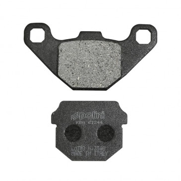 BRAKE PADS -POLINI FOR PEUGEOT 50 KISBEE 4 stroke, 50 TREKKER Front, 50 SPEEDFIGHT Front, 50 BUXY Front / KEEWAY 50 HURRICANE Front (174.0074) (ORIGINAL) 8054705043406