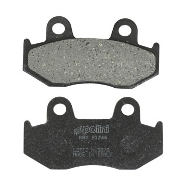 BRAKE PADS -POLINI FOR SUZUKI 250 BURGMAN, 400 BURGMAN (L 81.6mm - H 42.6mm - thk8.2mm) (174.0047) (ORIGINAL) 8054705043260