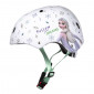 CASQUE VELO ENFANT DISNEY V3 FROZEN BLANC AVEC MOLETTE REGLAGE TAILLE 52-56 (VENDU SUR CARTE) 5902308590786