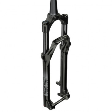 FOURCHE VTT 29 " ROCKSHOX JUDY SILVER TK SOLO AIR NOIR POUR FREIN A DISQUE (CONE 39.8mm en bas) PIVOT CONIQUE LISSE 1"1/8-28,6 AVEC AXE TRAVERSANT BOOST 15X110 EXTERIEUR REGLABLE/BLOCABLE DEB. 130mm 710845844683