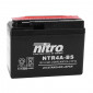 BATTERIE 12V 2,3 Ah NTR4A-BS NITRO MF SANS ENTRETIEN AVEC PACK ACIDE (Lg114xL49xH86mm) 5414837002604