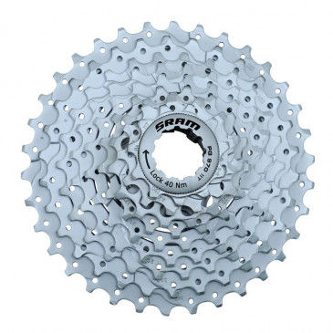 CASSETTE 9 Speed .. SRAM PG970 11-34 (COMPATIBLE SHIMANO) 11,13,15,17,20,23,26,30,34 0710845003943