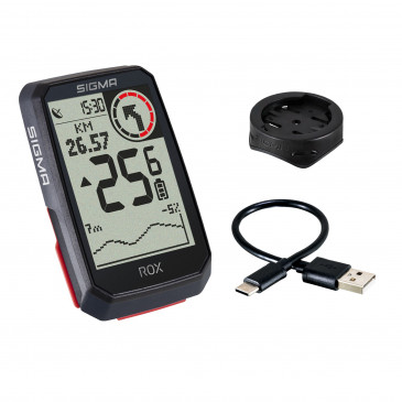 COMPTEUR SIGMA ROX4.0 GPS NOIR ALTIMETRE 4016224010608