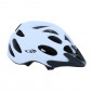 URBAN BIKE ADULT HELMET-NEWTON V2 WHITE WITH VISOR- -WITH LOCK SYSTEM- EURO 55-58 + INTEGRATED LED LIGHTING (SOLD IN BOX) 3700948083956