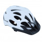 URBAN BIKE ADULT HELMET-NEWTON V2 WHITE WITH VISOR- -WITH LOCK SYSTEM- EURO 55-58 + INTEGRATED LED LIGHTING (SOLD IN BOX) 3700948083956