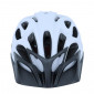 URBAN BIKE ADULT HELMET-NEWTON V2 WHITE WITH VISOR- -WITH LOCK SYSTEM- EURO 55-58 + INTEGRATED LED LIGHTING (SOLD IN BOX) 3700948083956