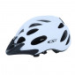 URBAN BIKE ADULT HELMET-NEWTON V2 WHITE WITH VISOR- -WITH LOCK SYSTEM- EURO 58-61 + INTEGRATED LED LIGHTING (SOLD IN BOX) 3700948083963