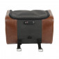 SIDE BAG - SHAD SR28 CAFE RACER WATERPROOF - BROWN 27Lt (SR SIDE BAG HOLDER sold separately) (X0SR28) 8430358664487