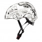 CHILD BIKE HELMET- DISNEY V3 AVENGERS COMICS - WHITE WITH RATCHET SETTING EURO 54-58 (ON CARD) 5902308590823