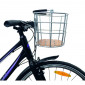 PANIER AVANT ALU HAPO.G ARGENT (L 35cm x l 24cm x h 22cm) -VENDU AVEC FIXATION MTS VAE / E-BIKE 3104889922211