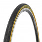 TYRE FOR MTB (URBAN) 27.5 X 1.75 NEWTON SLICK-FOLDABLE-TANWALL BLACK/BEIGE - REINFORCED ANTI-PUNCTURE 1.3mm (47-584) (650B) 62TPI 8994242025063