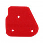 AIR FILTER FOAM FOR SCOOT MALOSSI FOR MBK 50 NITRO, OVETTO/YAMAHA 50 AEROX, NEOS/MALAGUTI 50 F10, F12, F15 RED 3700948132494