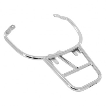 PORTE BAGAGE/SUPPORT TOP-CASE ORIGINE PIAGGIO 50-125 VESPA PRIMAVERA 2013>, SPRINT 2014> CHROME -1B000815-