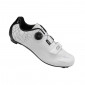 ROAD CYCLING SHOE- GES ROADSTER2 WHITE EURO 39 BOA CLOSURE SYSTEM+HOOK AND LOOP STRAPS- COMPATIBLE LOOK/SHIMANO (PAIR) 8435274975112