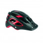 CASQUE VELO ADULTE GIST VTT BULLET NOIR/ROUGE IN-MOLD TAILLE 54-59 AVEC VISIERE ET FIT-SYSTEM (VENDU EN BOITE) 8013271301273