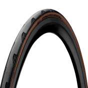 PNEU ROUTE 700 X 25 CONTINENTAL GRAND PRIX 5000S NOIR FLANC MARRON TUBELESS READY TS (25-622) -GP5000 STR- 4019238055559