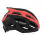 CASQUE VELO ADULTE GIST ROUTE PLANET NOIR/ROUGE MAT IN-MOLD TAILLE 52-58 REGLAGE MOLETTE 212GRS 8013271324913