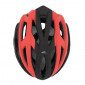 CASQUE VELO ADULTE GIST ROUTE PLANET NOIR/ROUGE MAT IN-MOLD TAILLE 52-58 REGLAGE MOLETTE 212GRS 8013271324913