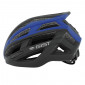 CASQUE VELO ADULTE GIST ROUTE PLANET NOIR/BLEU MAT IN-MOLD TAILLE 52-58 REGLAGE MOLETTE 212GRS 8013271324975